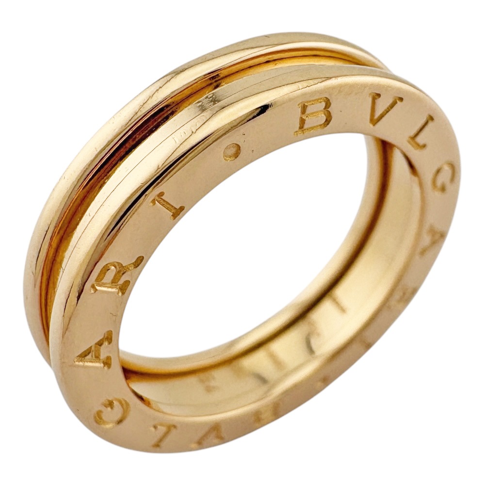 ブルガリ B-zero.1 1バンド リング 指輪 13.5号 18金 K18ピンクゴールド BVLGARI 中古 美品