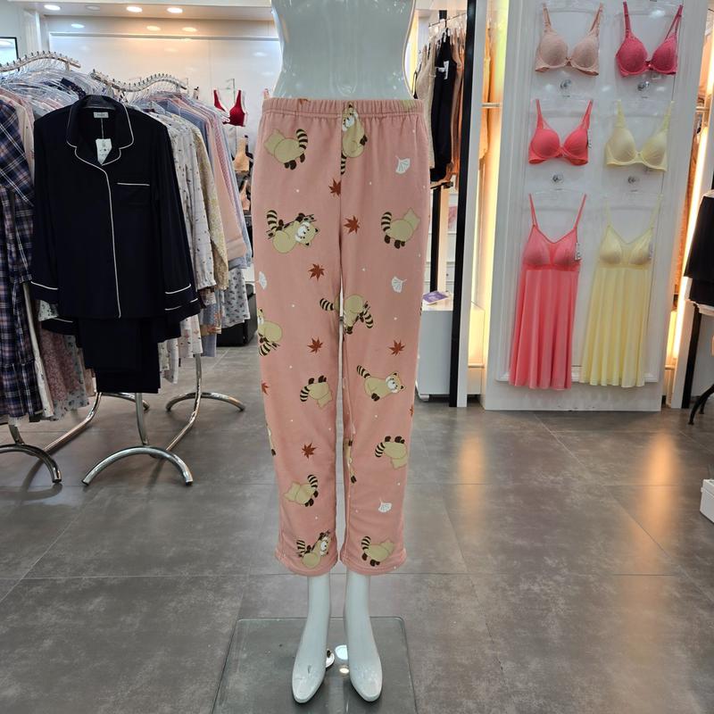 ミンク極細糸レッサーパンダ捺染女性イージーウェア下衣 EZ1958P