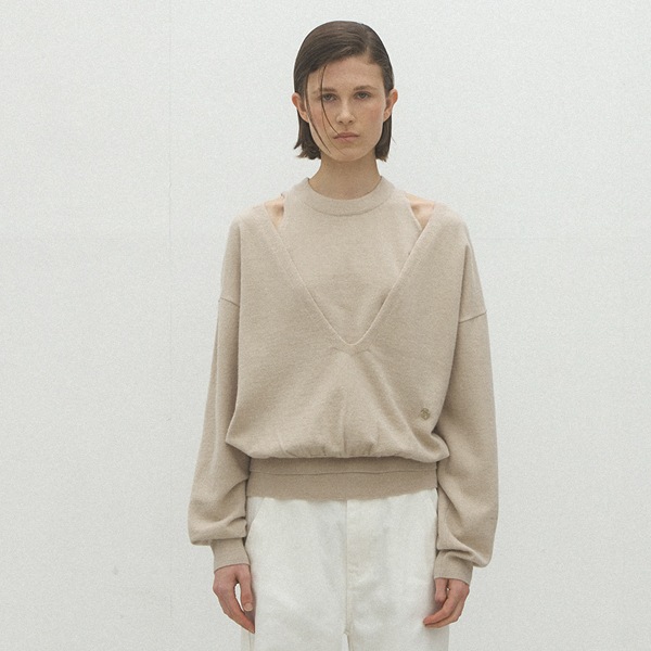 (T-6909)ESSENTIAL HUEY KNIT SET S