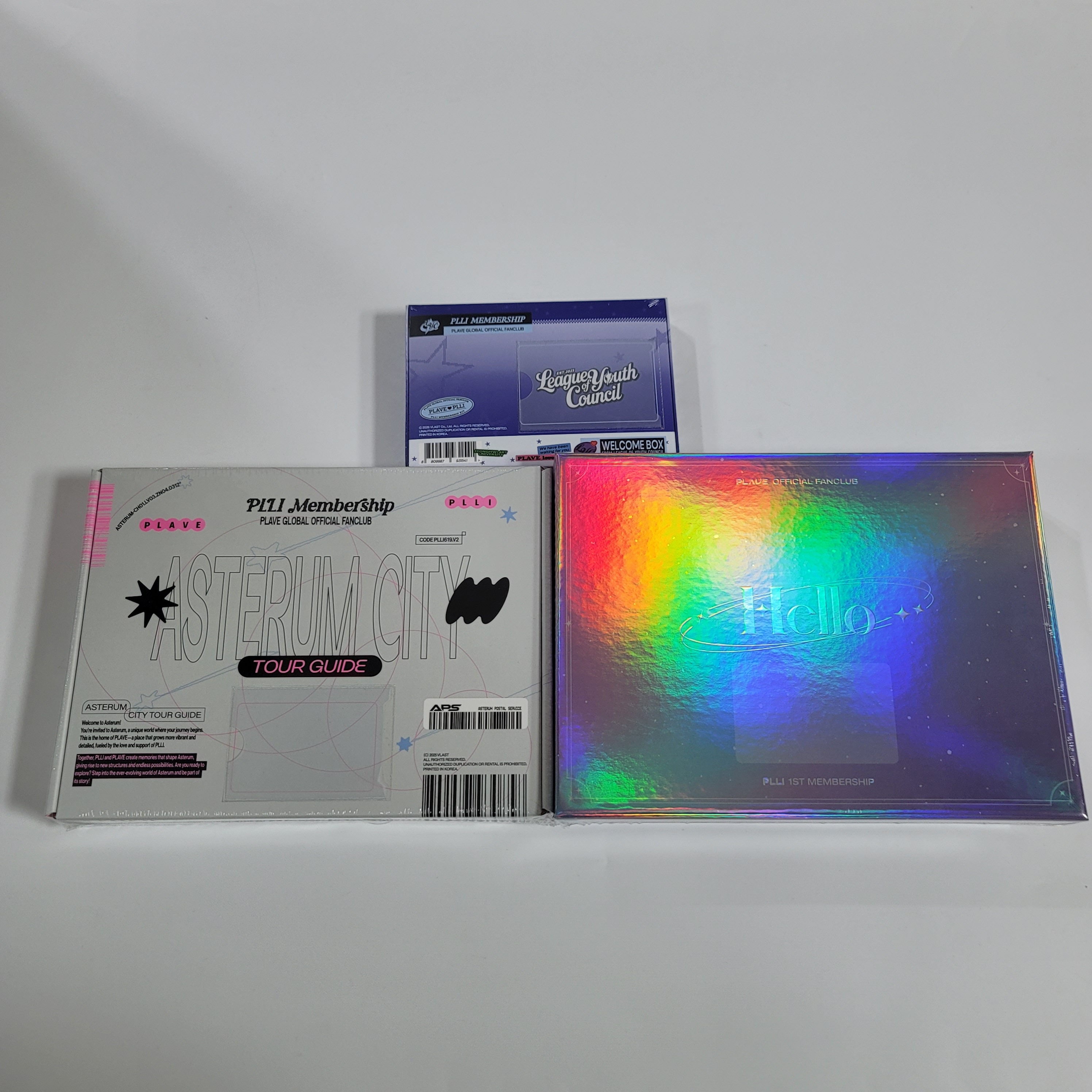PLAVE ファンクラブキット PLLI Fanclub ファンクラブ set FC 未開封 Membership KIT 1st 2nd 3rd KIT SET
