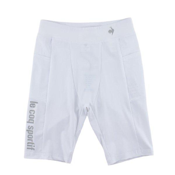 トリコット5分丈レギンス QQ123TPF31 WHT_P420072607