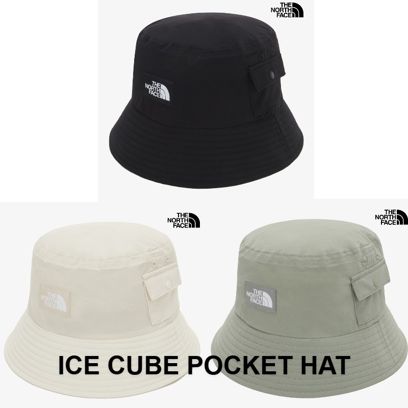韓国正規品保証 関税負担なしNE3HS11A ICE CUBE POCKET HATデイリー 基本 着装 男子 女子 人気 韓国 ファッション 男女共用 アウトドア