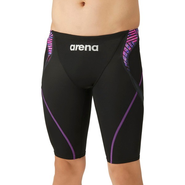 ARENA アリーナ レーシングスパッツ ハーフレッグ 水泳 水着メンズ競泳用 FINA公認 AS4FRC24M-BKPP