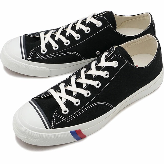 プロケッズ PRO-Keds スニーカー ロイヤルアメリカ ロー [PN1321] ROYAL AMERICA LO メンズ 靴 シューズ Vibramソール BLACK 12,100円