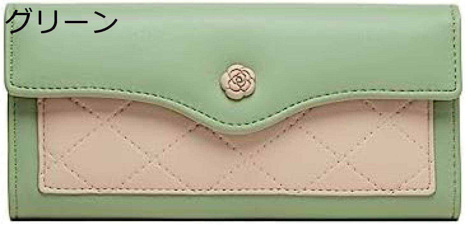 【20%OFFクーポン】長財布 レディース ツートンカラー 三つ折り 大きい ファスナー ボタン 財布 大容量 多機能 シートと小銭 カード入れ 取り出しやすい 母の日 お手頃 ギフト 高級 コインケ