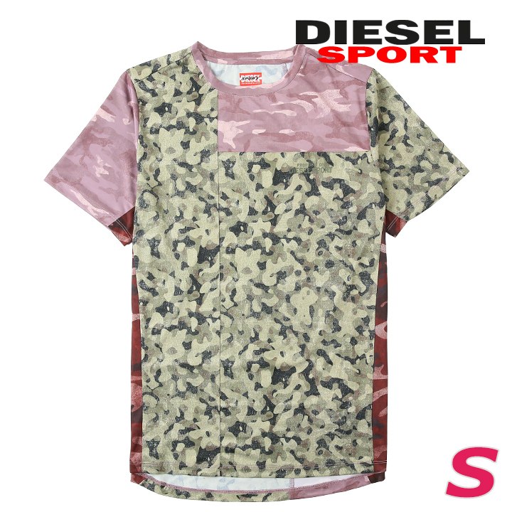 半袖Tシャツ カットソー メンズ AMTEE-MENG-WT09 カモフラージュ柄 吸汗速乾 die-m-t-g4-551