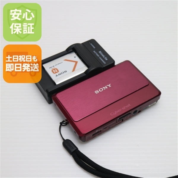 美品 Cyber-shot DSC-TX7 レッド SONY デジカメ 177