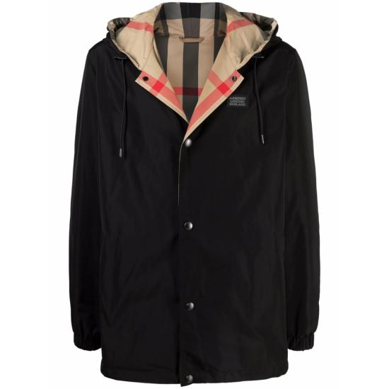 BURBERRY Men Jacket 8043403 ELMHURST A1189 BLACK NEUTRALS