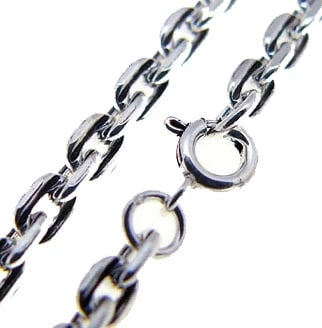 メール便なら送料無料！ c0060-50 シルバー925 ネックレス チェーン メンズ cm 存在感