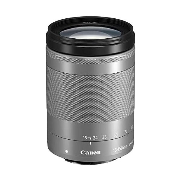 【中古】Canon 望遠ズームレンズ EF-M18-150mm F3.5-6.3 IS STM ミラーレス専用 シルバー EF-M18-150ISSTMSL