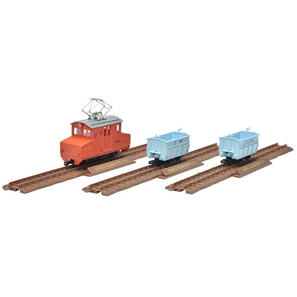 トミーテック 327523 鉄道コレクション ナローゲージ80 赤坂鉱山 鉱石輸送列車(デキ1・ホ1) 3両セット