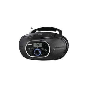東芝CDラジオ Bluetooth搭載 横型コンパクト TY-CW10(K) ブラック