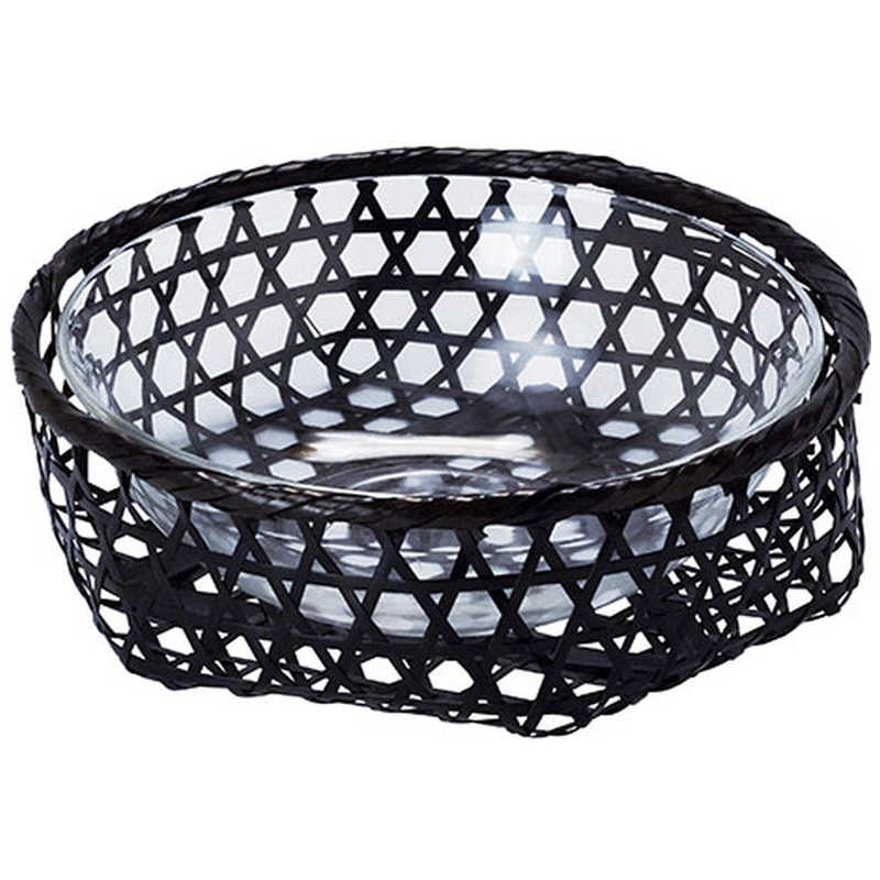 ヤマコー　用美 業務用 染竹・中鉢(ガラス付) yamaco24410　YAMACO24410