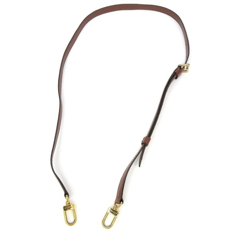ルイ・ヴィトン LOUISVUITTON ショルダーストラップ 長さ調節可能 ブラウン 【中古】(67765)