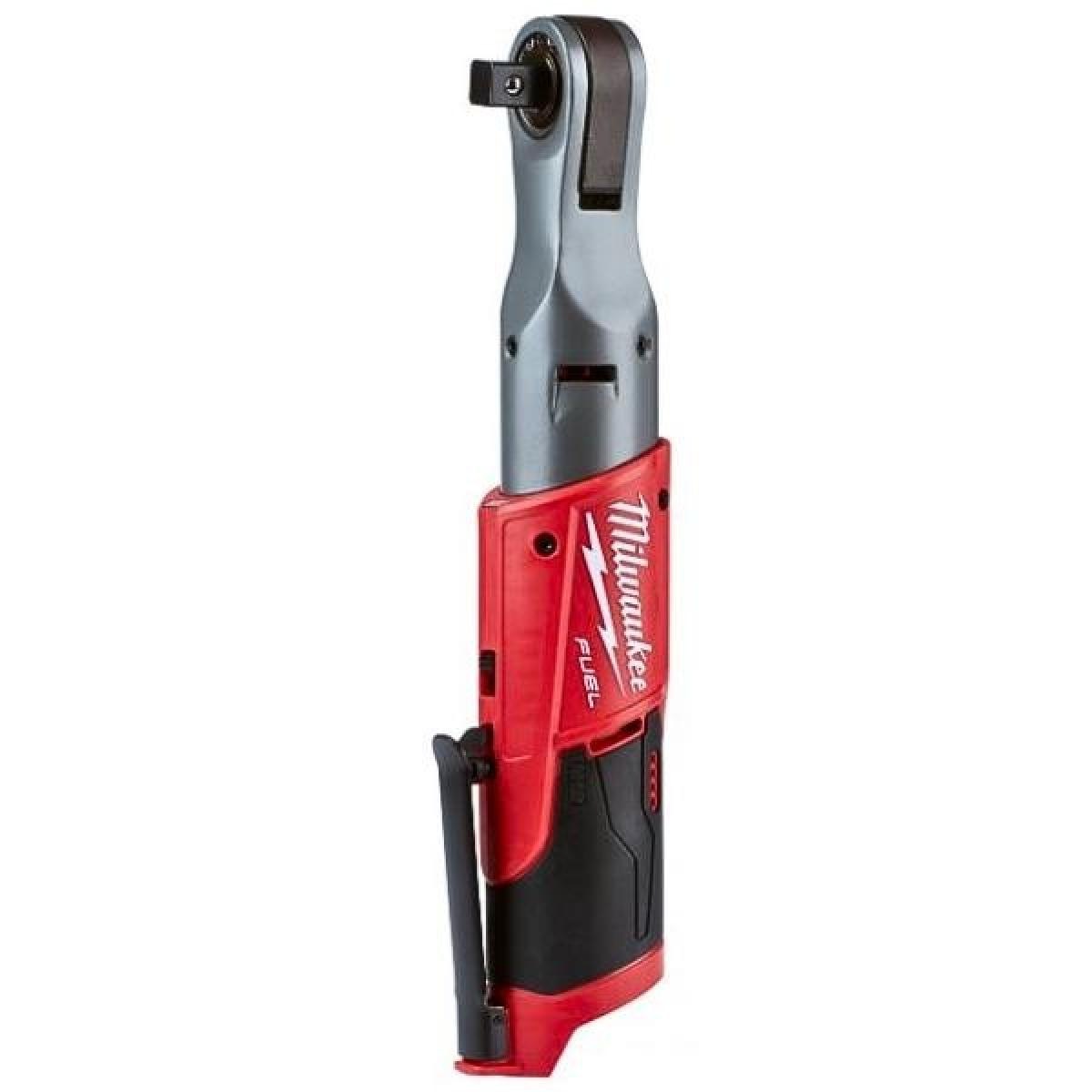 ミルウォーキー M12 FUEL 1/2インチラチェットレンチ (本体のみ・ケースなし) M12 FIR12-0 JP レンチ LEDライト搭載 締付け 工具 電動工具