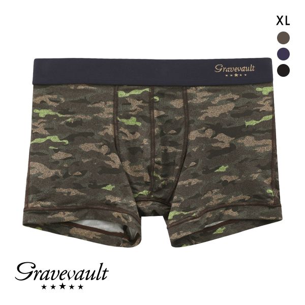 グレイブボールト Oscar ショート ボクサーパンツ XL メンズ 前閉じ 日本製 国産 Grav