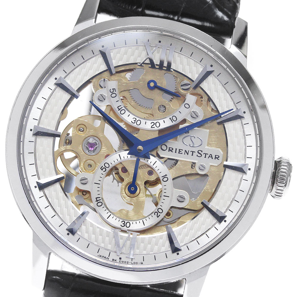 オリエント ORIENT WZ0041DX オリエントスター クラシック スケルトン 手巻き メンズ _843491【中古】ORIENT