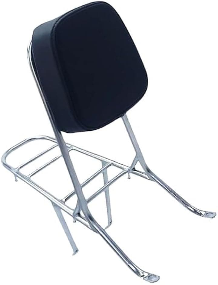 ホンダ 用 ジョーカー 50 90cc シーシーバー リアキャリア 付き バックレスト 背もたれ クローム 汎用 バイク カスタム パーツ 社外品