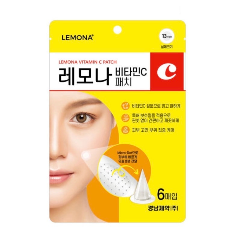 キョンサン製薬 ビタミンC6枚 *2個パッチ 明るく明るい肌悩み 集中ケア 貼るパッチ吸収率UPホームケアマイクロニードル