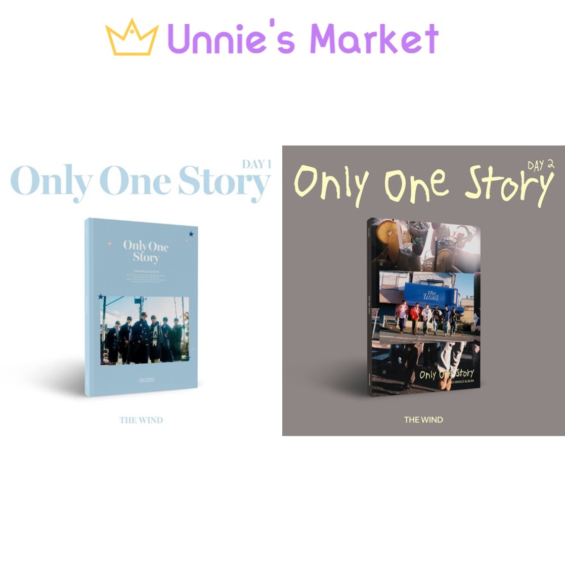 [SET] The Wind [Only One Story] 2nd Single Album (DAY 1 / DAY 2)