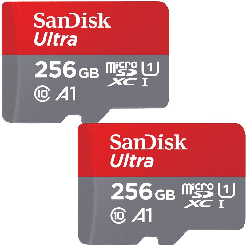【2個セットお買得】microSDXC microSDカード 256GB UHS-I U1 A1 R:150MB/s 海外パッケージ品 Nintendo Switch対応