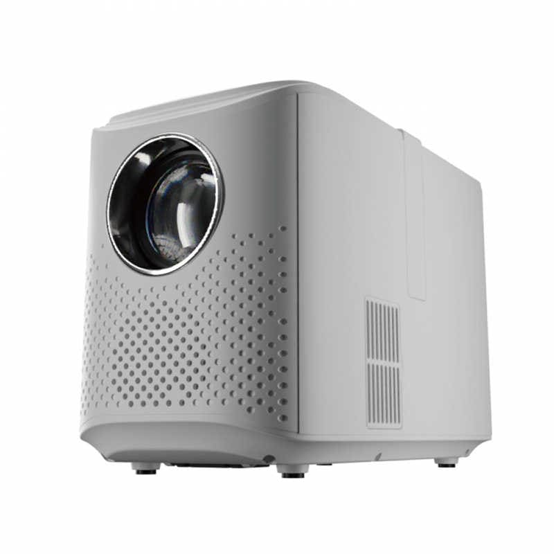AREA　ミラーレスLEDプロジェクター LED PROJECTOR4 ホワイト　MS-PJHD04-WH