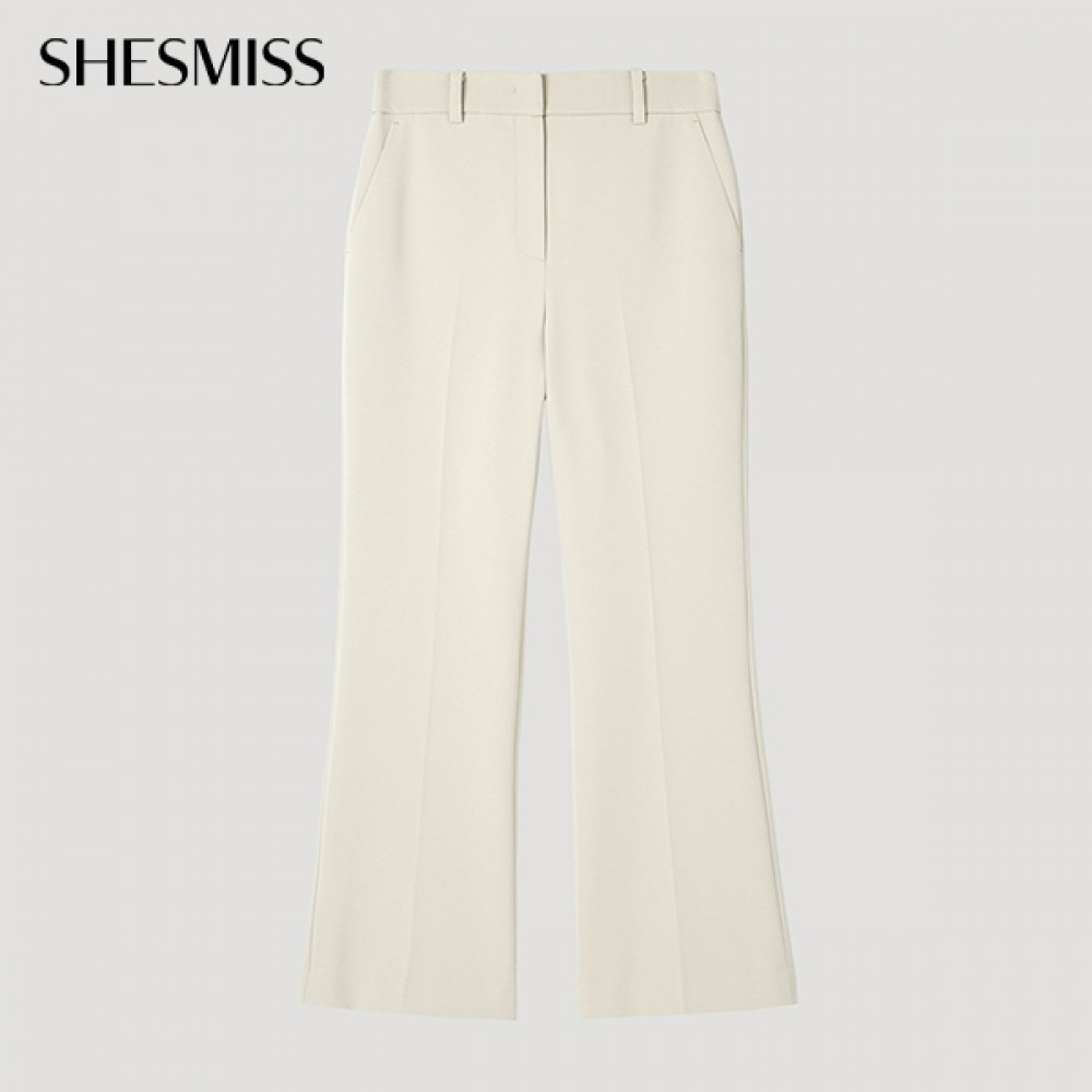 (シーズミス) ベーシックセミブーツカットパンツ_swwslp12050_IV