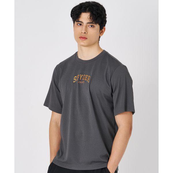 男性ジムウェア ドライTシャツ SPKMCNRS208MCGR 659885