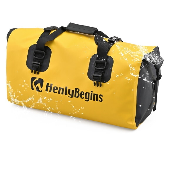 D48390Henly Begins シートバッグ 防水 40L DH-772 イエロー
