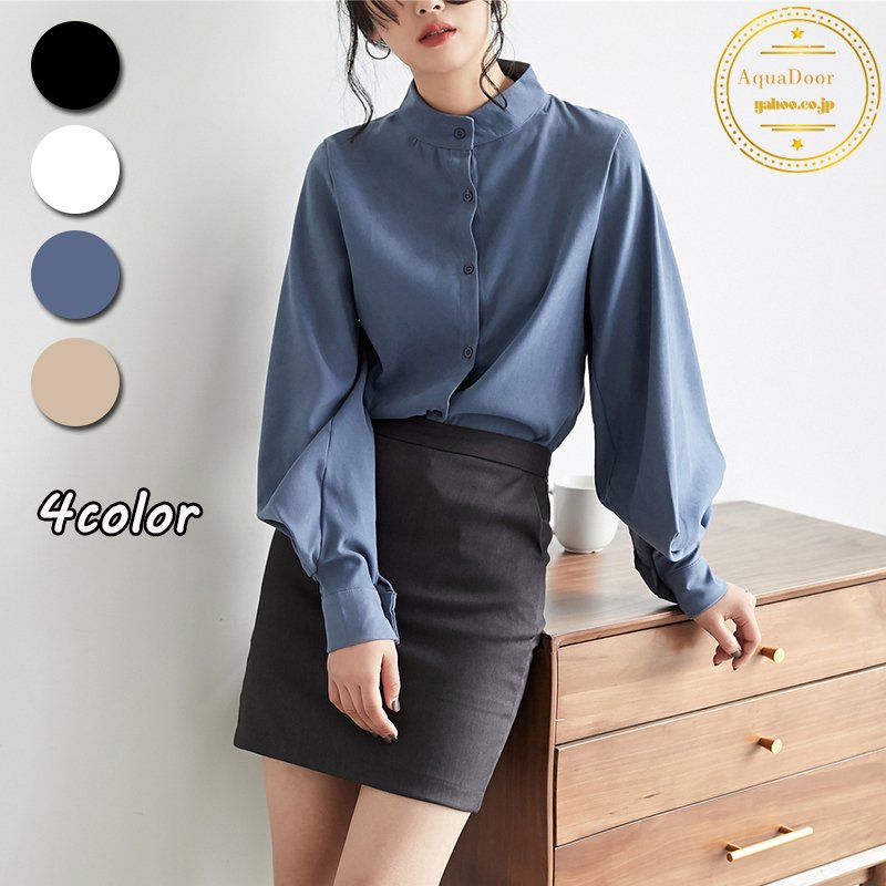 ブラウスレディース長袖シャツ秋服オフィスブラウスプリントオシャレブラウスシフォントップ トップス