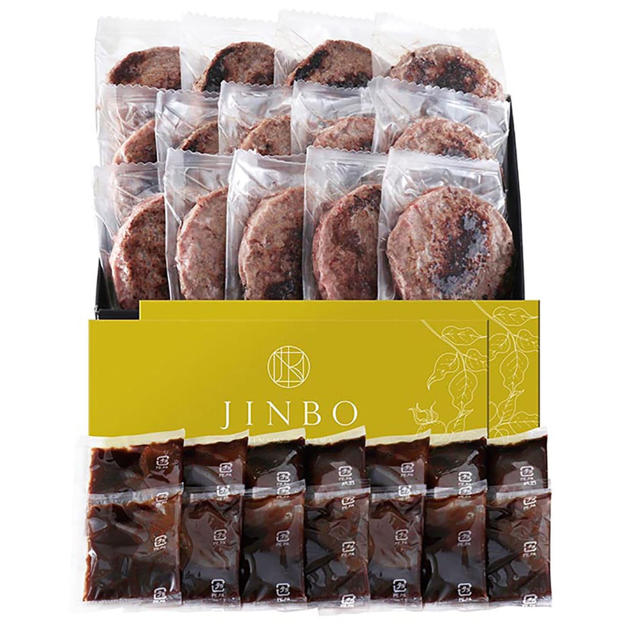 JINBO MINAMI AOYAMA 焼き目つきハンバーグ ARE-013 7941-760 冷凍 ハンバーグ ギフト お中元 夏ギフト お歳暮 冬ギフト お取り寄せ グルメ プレゼント 食べ物