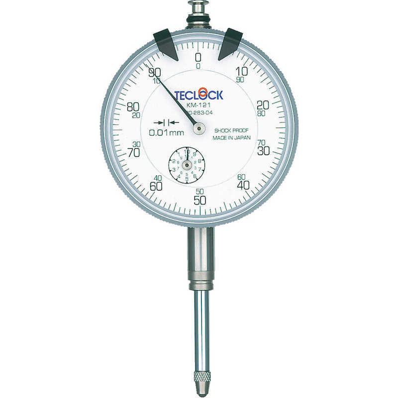テクロック　標準型ダイヤルゲージ　KM121