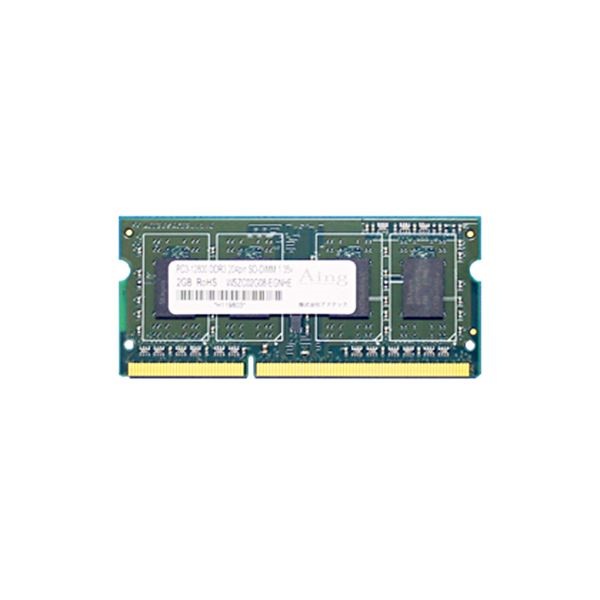 (まとめ)アドテック DDR3L 1600MHzPC3L-12800 204Pin SO-DIMM 2GB 省電力 ADS12800N-LH2G 1枚3セット