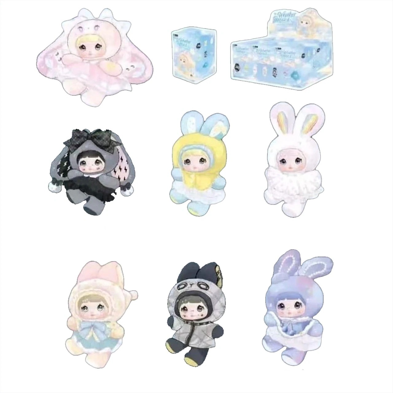 【シークレット 公式正規品】TOP TOY【残りわずか】新作 Nommi 天気予報シリーズ nommi weather forecast スウィーティー Nommi ぬいぐるみ 毛絨盲盒 ブラインドボ