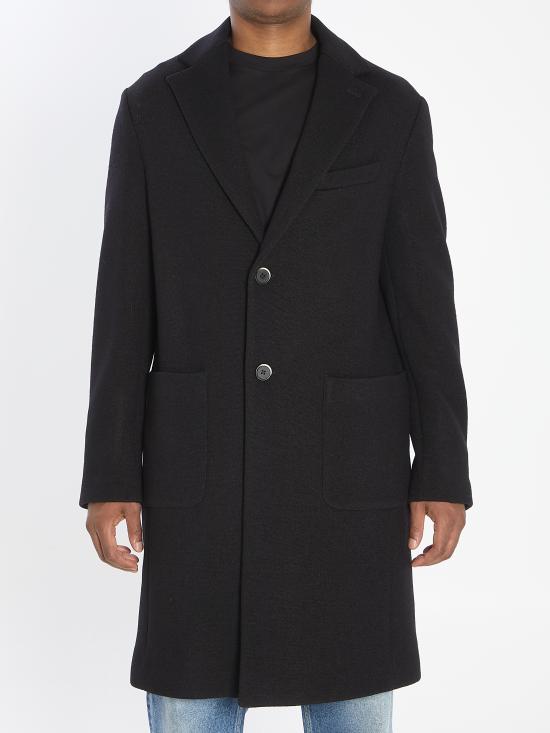 BARENA Men Coats CSU5230 BLACK