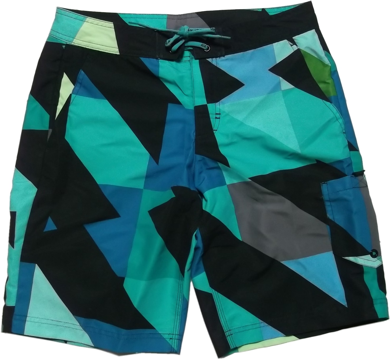 LA直輸入 海水パンツ 海パン スイムショーツ 黒 ブラック swim shorts ARMANI EXCHANGE 001