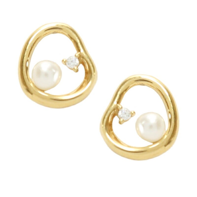 ピアス レディース ピアス 6月 誕生石 誕生日 淡水パール シルバー