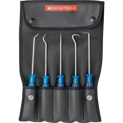 PB SWISS TOOLS ピービースイスツールズ 5本組 マルチクラフト ピックツールセット ロールケース付 7685.SET