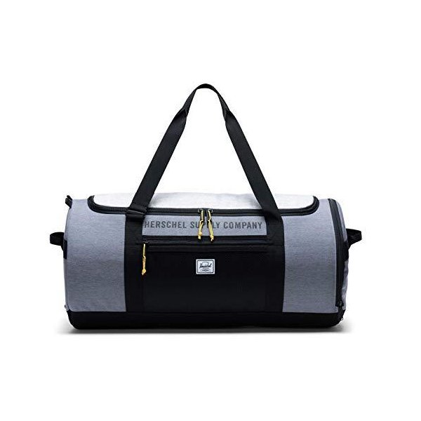 Herschel Supply Co. Sutton Carryall Mid Grey Crosshatch/Light Grey Crosshatch/Black One Size 並行輸入品