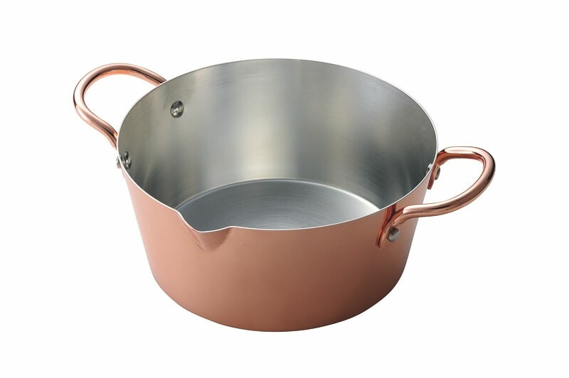 田辺金具 からっと銅のあげなべ 18cm