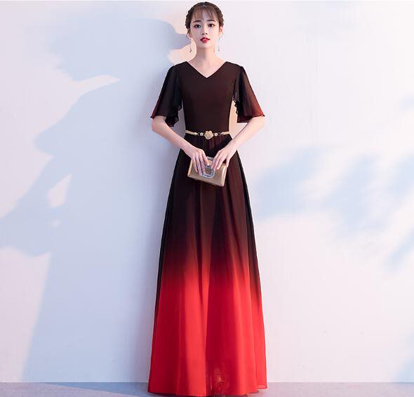 「品質良い イブニングドレス」 結婚式 二次会 パーティードレス 卒入式 同窓会 2次会 大人 イブ