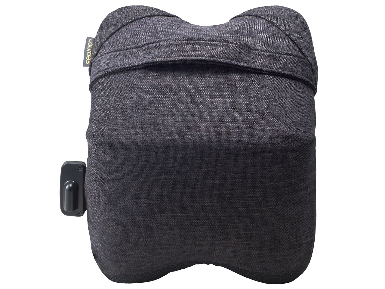 ルルド プレミアムマッサージクッション クロスグランデ AX-HCL348bk [ブラック]