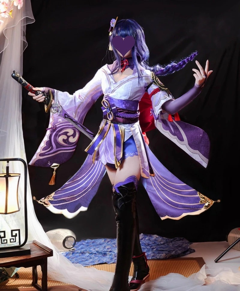 コスプレ コスチューム Raiden Ei らいでん えい げんしんGenshin コスプレ服