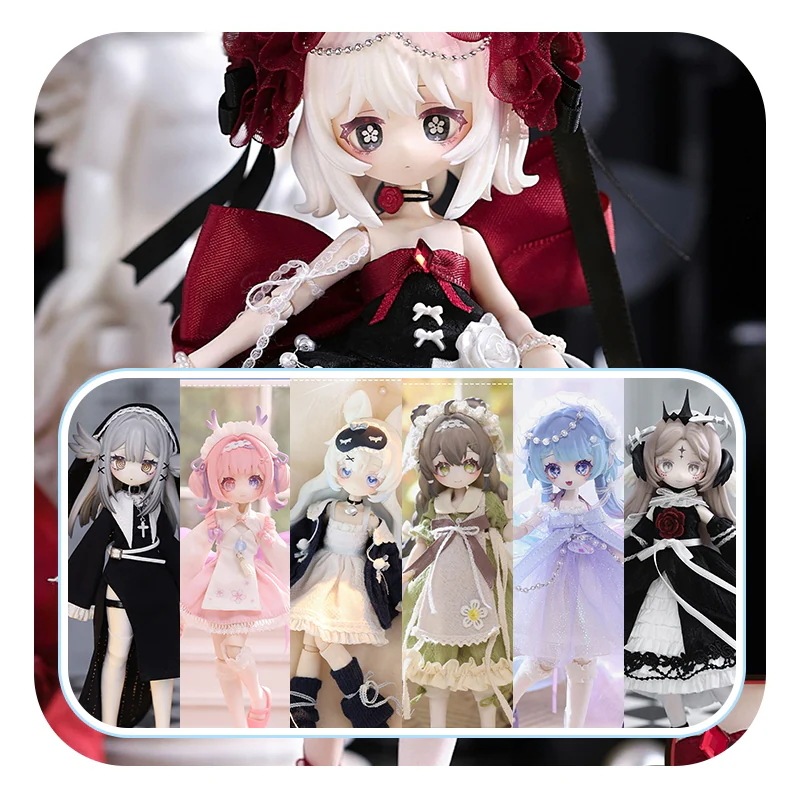 【新品未開封未使用】美少女フィギュア ぬいぐるみ 30体セット✨️ Qoo10] 【公式正規品】咩绮meki 造物之心 1