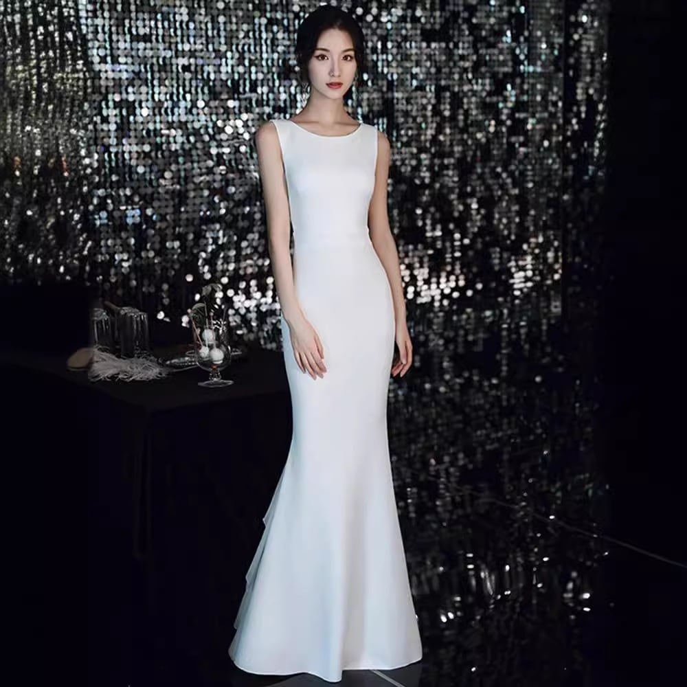 ウェディングドレス 白 結婚式 花嫁 サイズオーダーメイド可能 成人式 お呼ばれ ウェディング 演奏会 二次会 パーティードレス 前撮り ワンピース ロングドレス メガ割 37