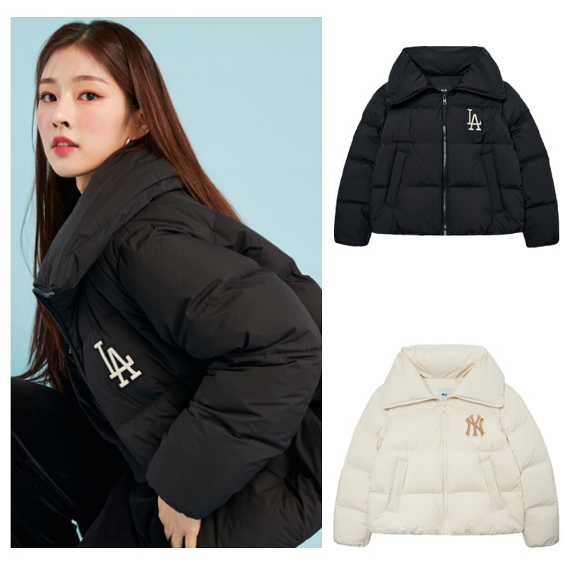 ML Womens Basic Wide Collar Crop Padding 3FDJB0126 人気商品