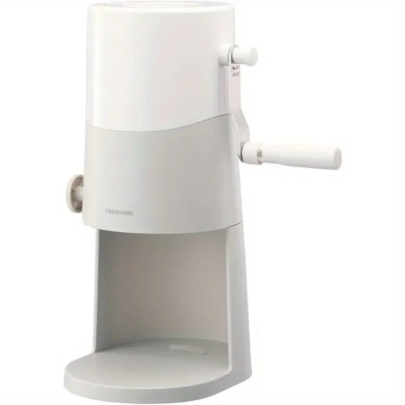 Doshisha マニュアルシェイブアイスメーカーふわふわの雪のテクスチャーを特徴として調整可能な刃の高さサイズMの2つのアイスモールドを含みレシピとクリーニングブラシを付属しています