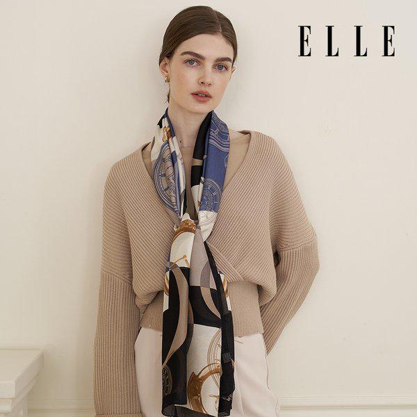 タイムブロック シルク ロング スカーフ SE839S307