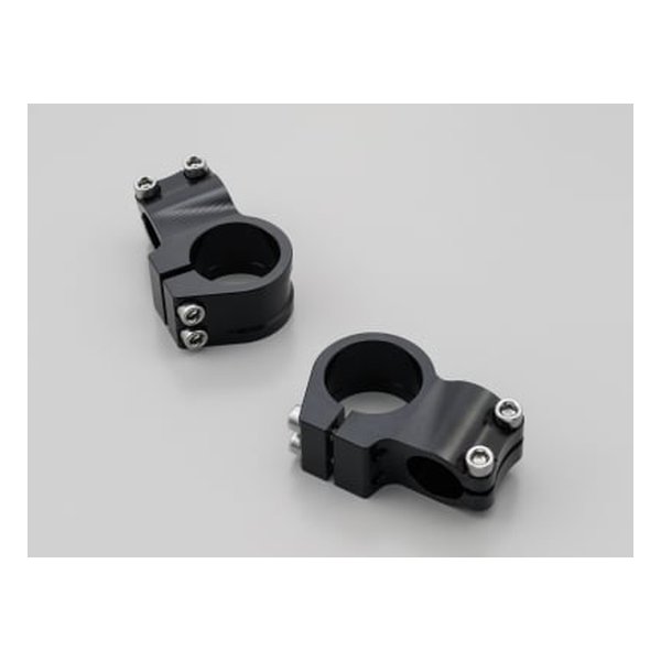 削り出しセパレートハンドルシステム フォーククランプ左右セット φ43 ブラック D69778