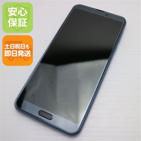 美品 SHV46 クラッシィーブルー スマホ 105